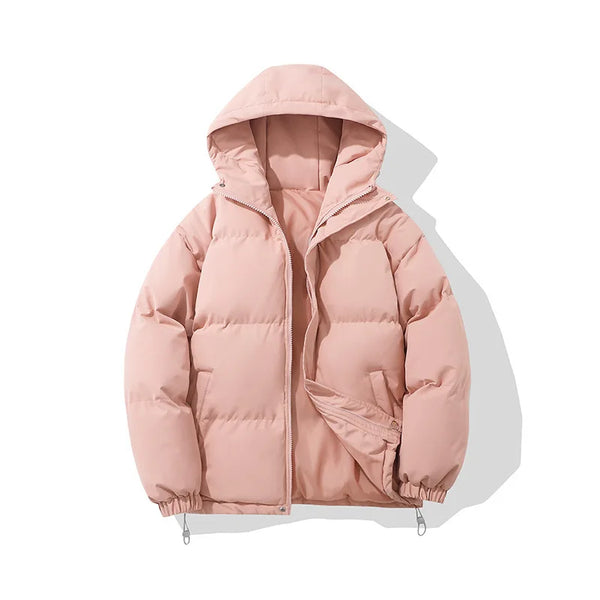 Warm Hooded Puffer Loose Casual Oversized Winter Jacket