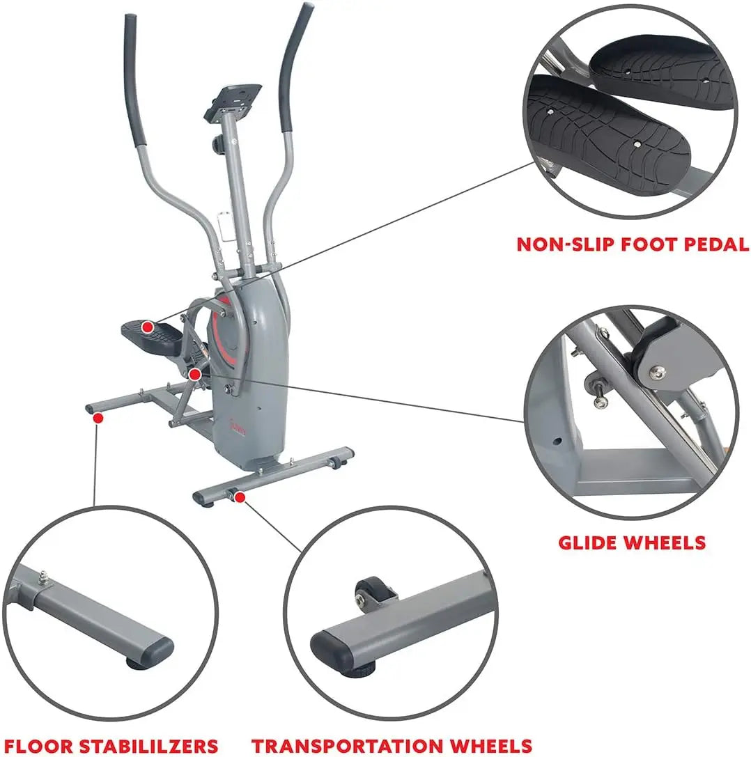 8-Level Magnetic Resistance Home Elliptical Climber