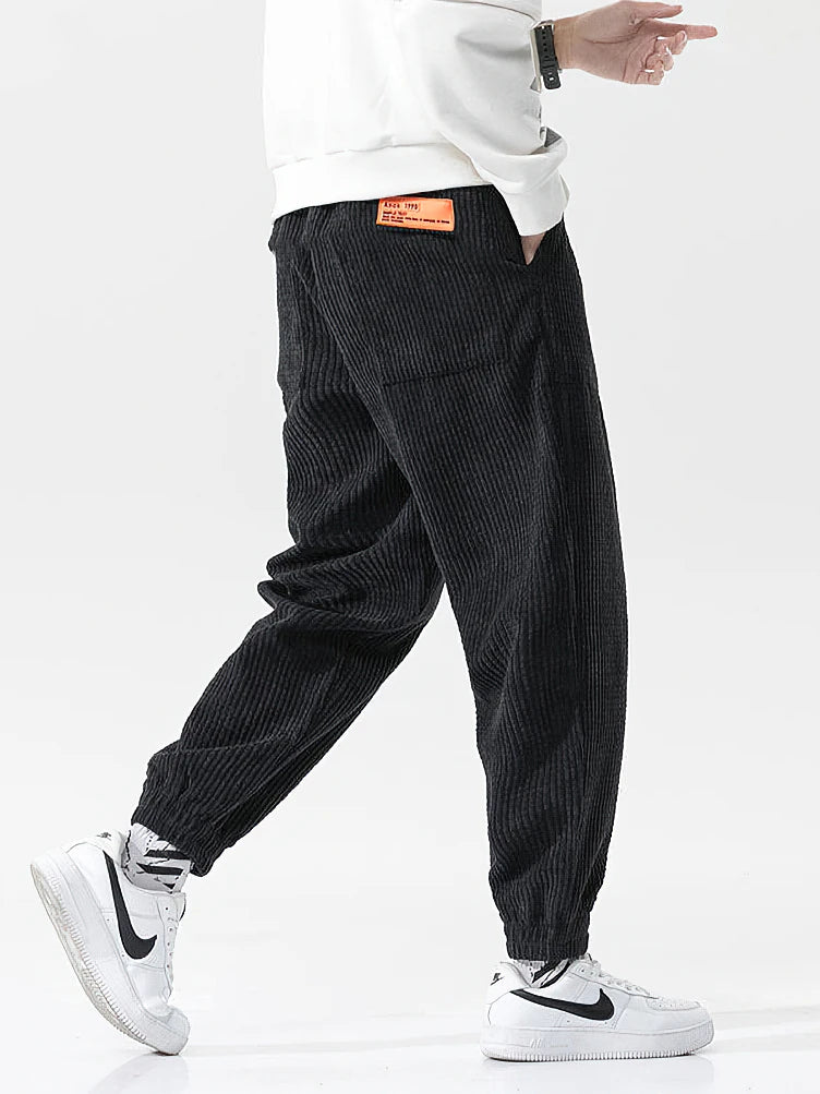 Men's Casual Corduroy Joggers