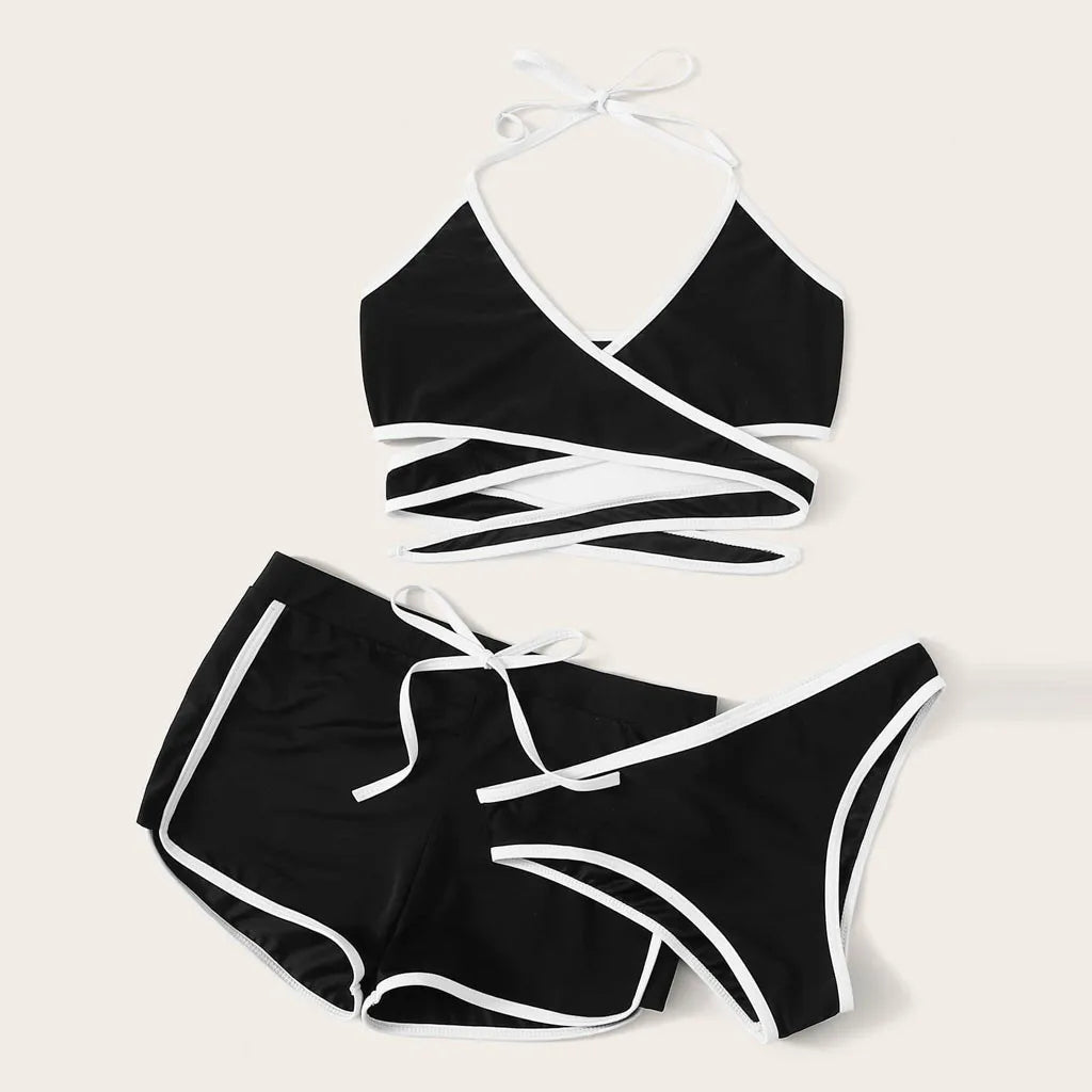 Comfortable and Sexy: Women's 3-Piece Swimwear