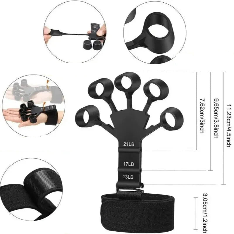 Hand Therapy Tool: Customizable Finger Exerciser