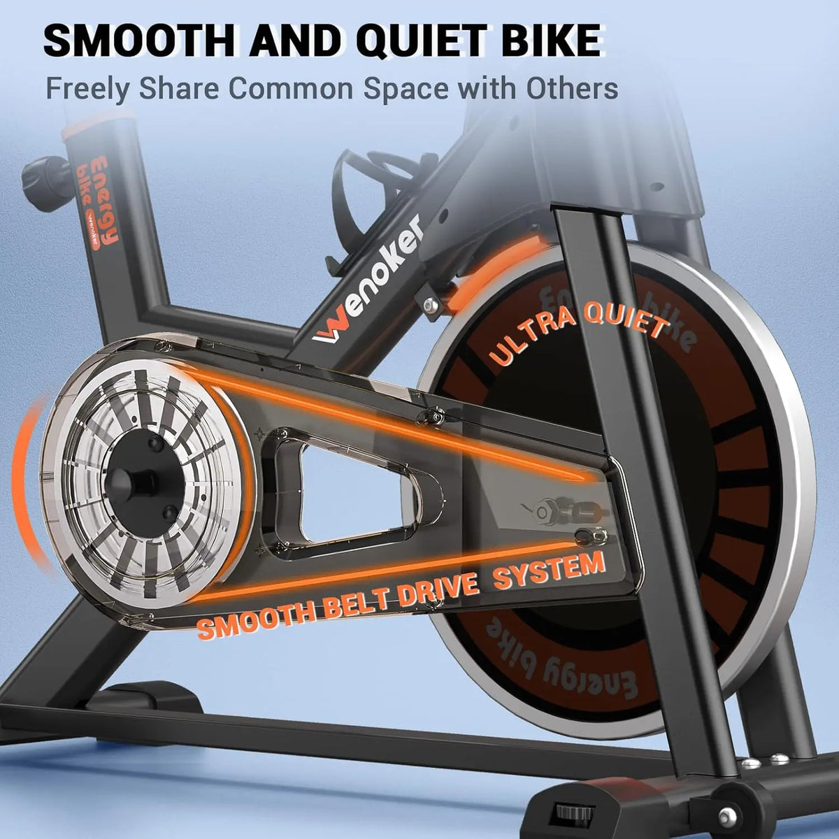 Indoor Cycling Bike, Stationary Bike, Home Gym Equipment