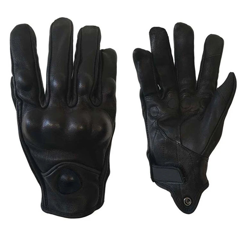 Retro Real Leather Gloves 