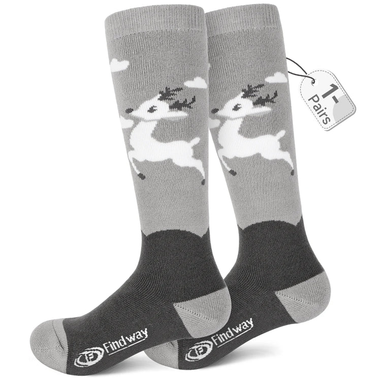 Findway Kids' Ski SocksGirl's Socks24 Hour Sport