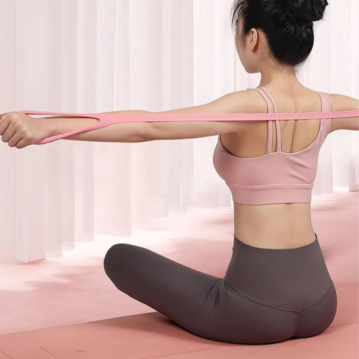 4 Elastic Band Pull-Up Assist & Resistance Trainer