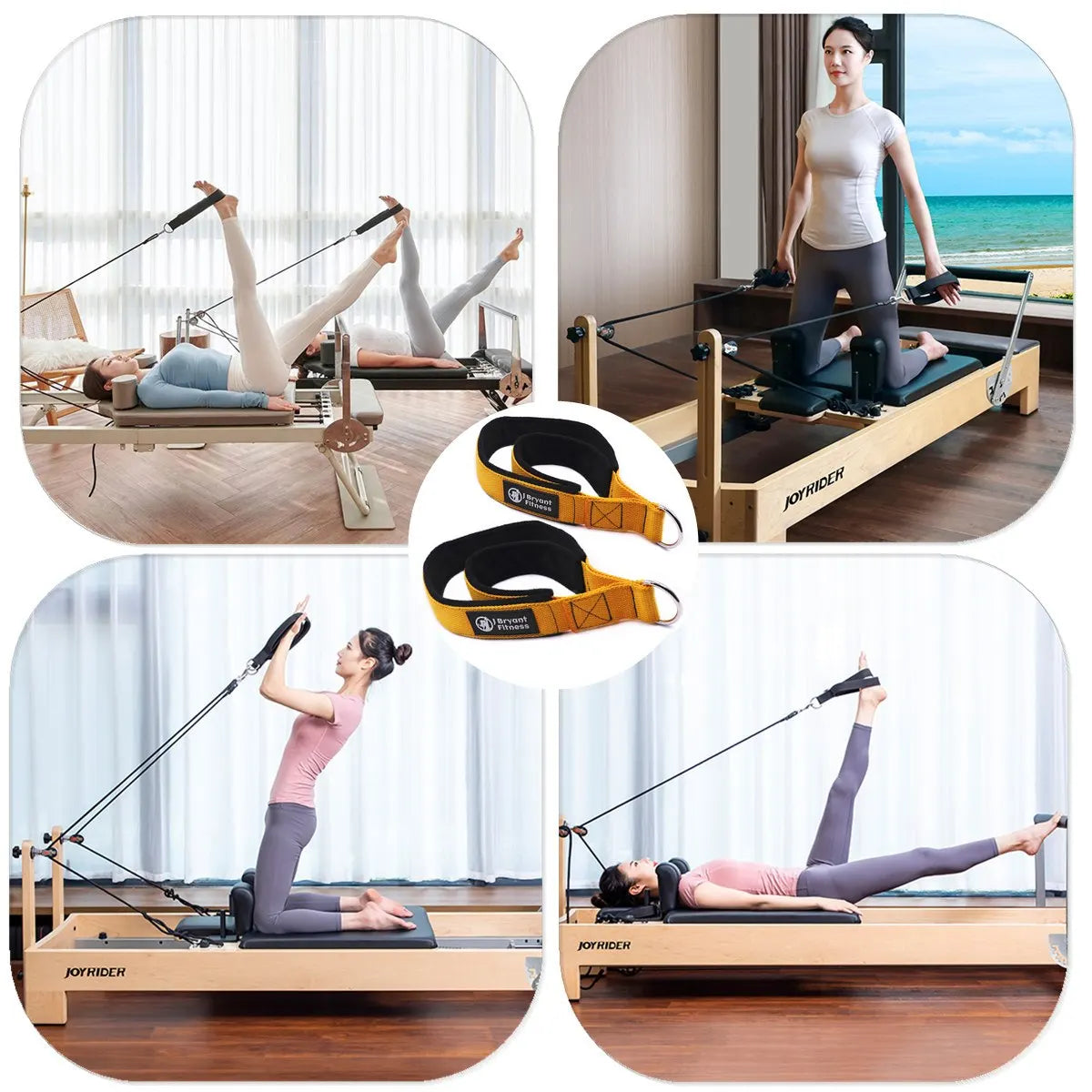 Pilates Double Loop Straps for Reformer (1 Pair)
