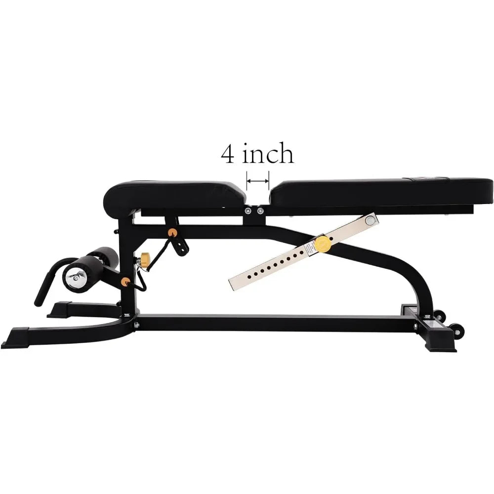 3-in-1 Adjustable Weight Bench with Leg DeveloperWeight benches24 Hour Sport