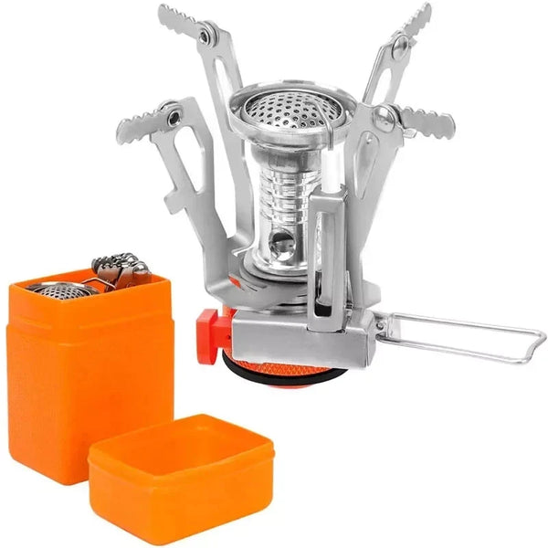 Portable Gas Burner for Camping and Outdoors
