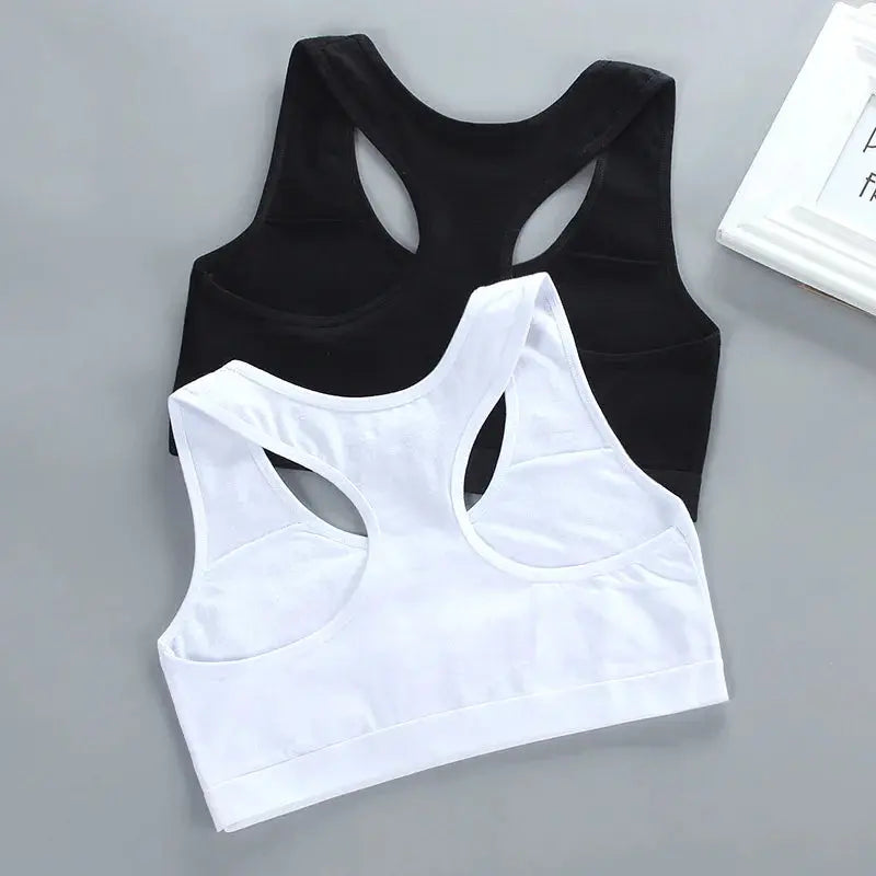 Cotton Training Bras for Growing Girls, Ages 8-18Girl's Sport Bras24 Hour Sport