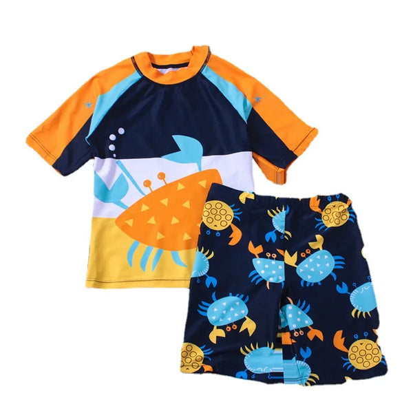 Sunscreen-Friendly Boy's Swimsuit
