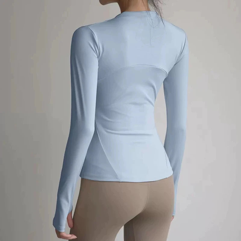 Women's Slim-Fit Yoga Quick-Dry Running Jacket