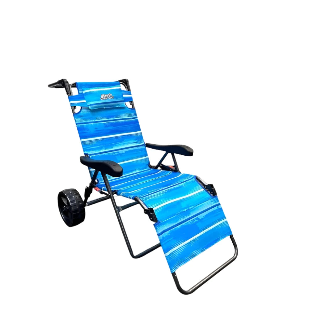 All-in-One Beach Cart: Converts to Comfortable Chair
