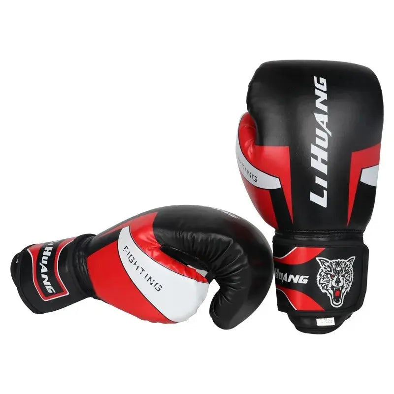 Professional Boxing Gloves PU Leathe MMA KickboxingBoxing Gloves24 Hour Sport