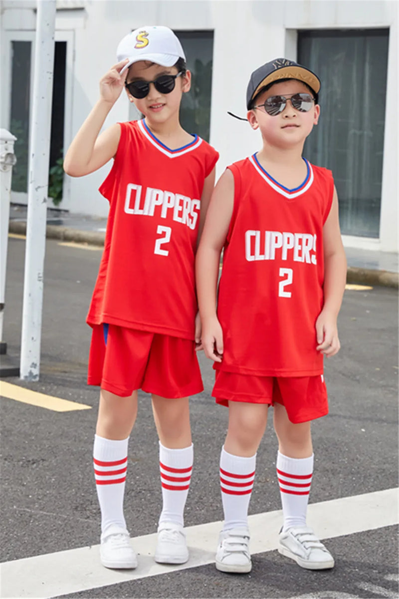 Primary School Clippers Basketball Uniform Set