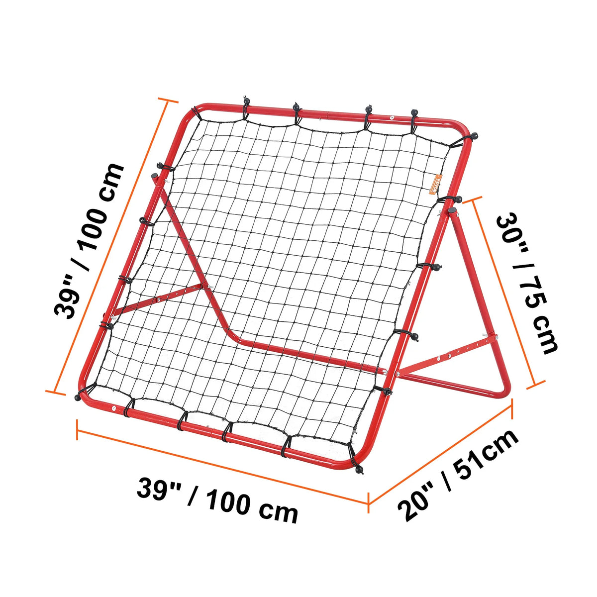 Soccer Rebound Net: Portable Football Training Goal