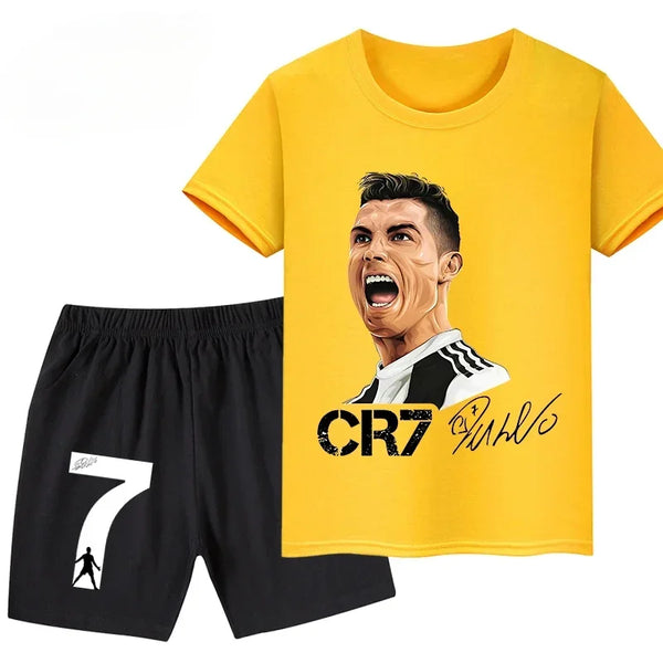 Cristiano Ronaldo Children’s Printed Summer Sports Suit