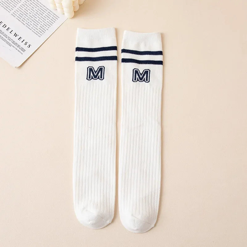 Kids' Letter Knee High SocksGirl's Socks24 Hour Sport