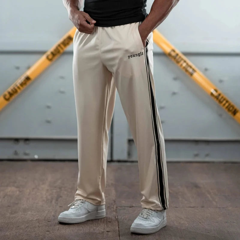 Comfortable Mid-Waist Sweatpants for Men