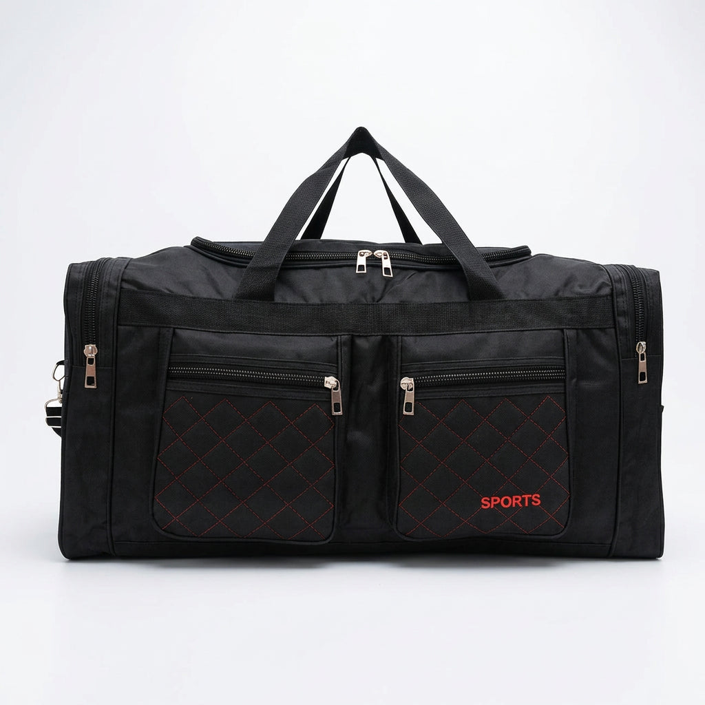 Large Capacity Travel & Commuter Bag Multi-Pocket Crossbody