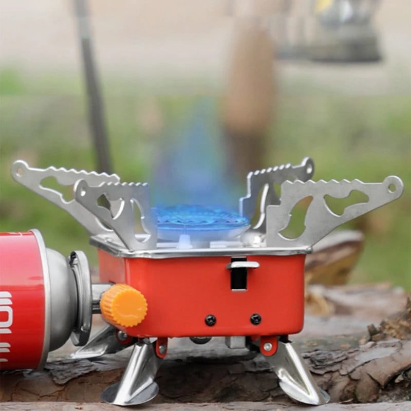 Portable Mini Gas Stove for Camping & Hiking