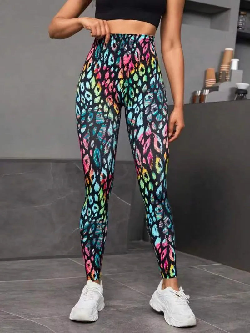 High-Waisted Seamless Workout Leggings & Yoga Tights