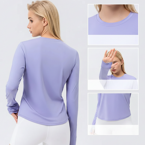 Women's Ice Silk Running & Yoga T-Shirt