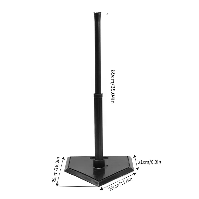 Portable Foldable Batting Tee: Ideal for Adults and Beginners