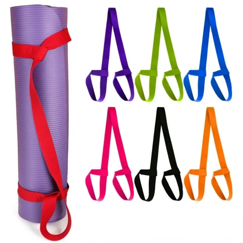 Ergonomic Yoga Mat Carrier with Adjustable Shoulder Strap