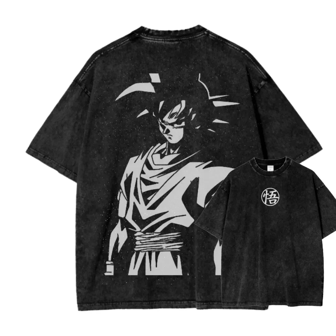 Anime Dragon Ball Cosplay Loose Fit Cotton T-Shirt