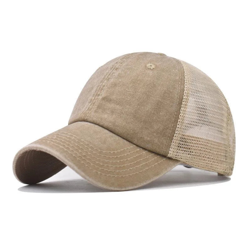 Mesh Baseball Cap | Thin, Breathable Sun Hat for Men & Women - 24 Hour Sport