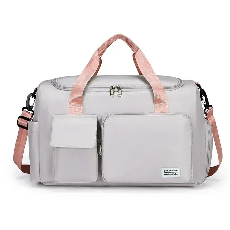 Spacious Duffle Bag with Separate Compartments
