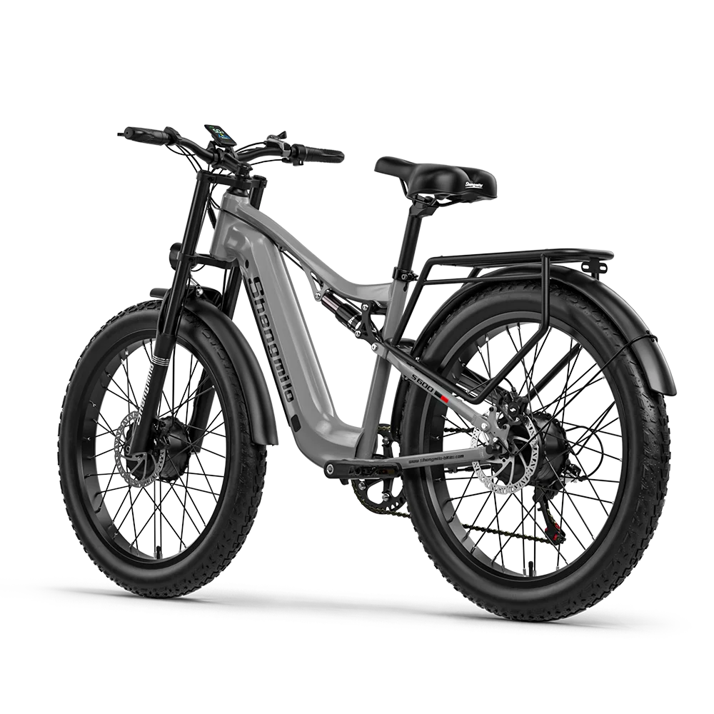 High-Performance Electric Bicycle with Dual Suspension