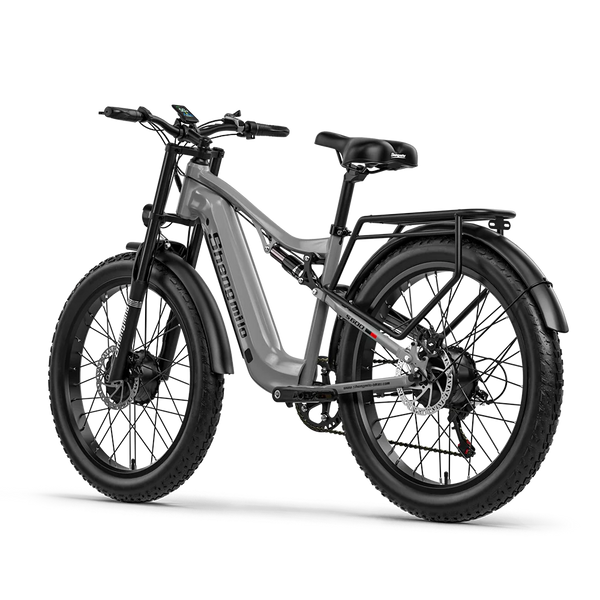 High-Performance Electric Bicycle with Dual Suspension