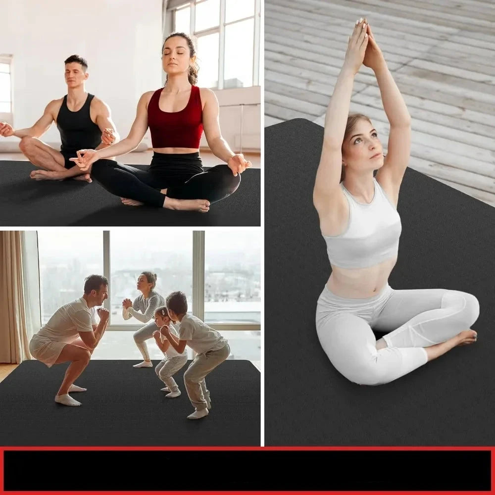 Non-Slip, Extra-Large Yoga Mat for Home Workouts