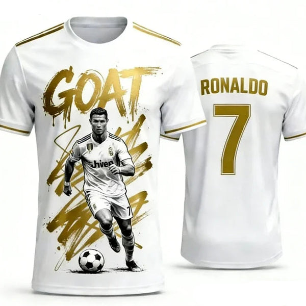 Ronaldo Quick-Dry Sport Jersey Men’s & Boys’ Summer T-Shirt
