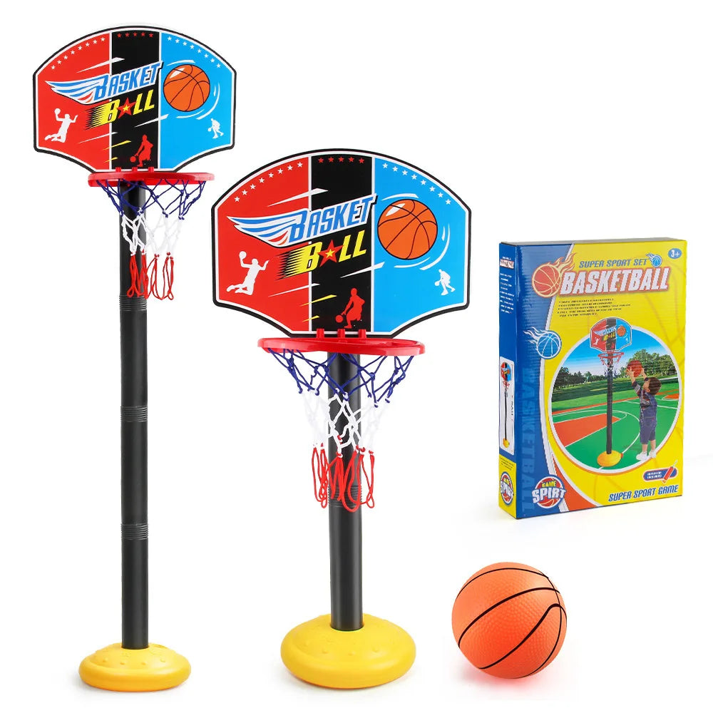 Toddler Basketball Stand with Backboard and Rim
