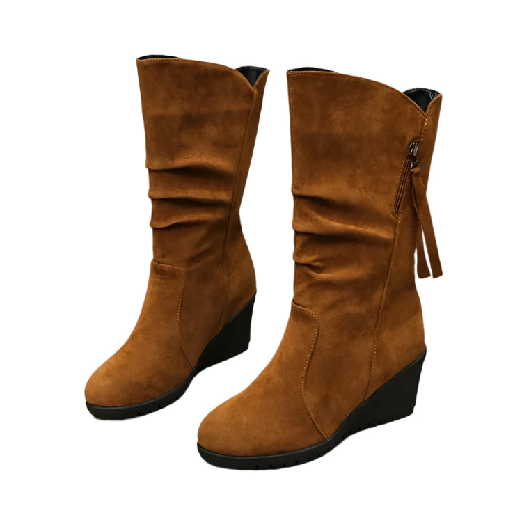 Stylish & Cozy: Vintage Suede Ankle BootsWomen's Boots24 Hour Sport