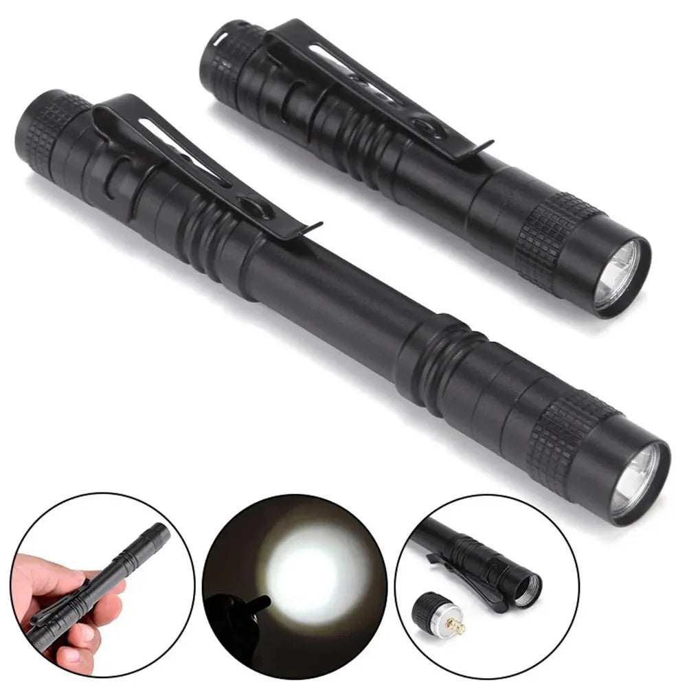 Pen Mini Portable LED Flashlight  Hunting Lamp