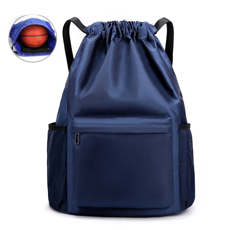 Waterproof Drawstring Backpack for Travel & Fitness