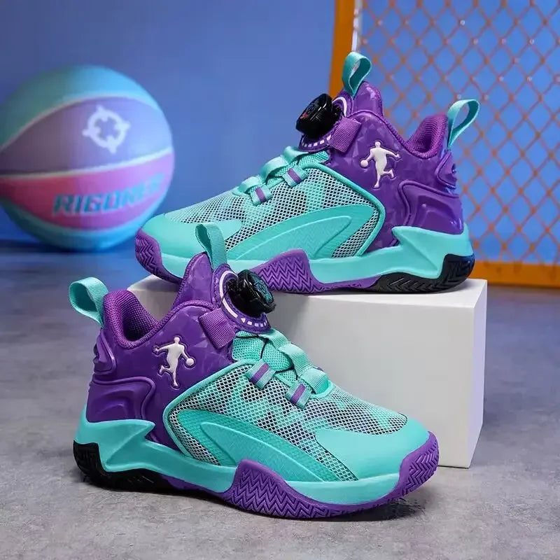 Kids Non-Slip Basketball and Outdoor Sports Sneakers