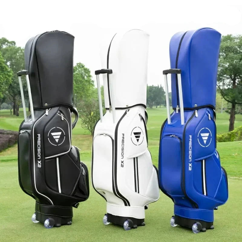 All-in-One Golf Package: Waterproof PU Stand Bag with Wheel