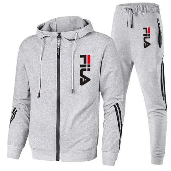 Men's Outdoor Jogging Set: Spring/Fall Tracksuit & Fitness