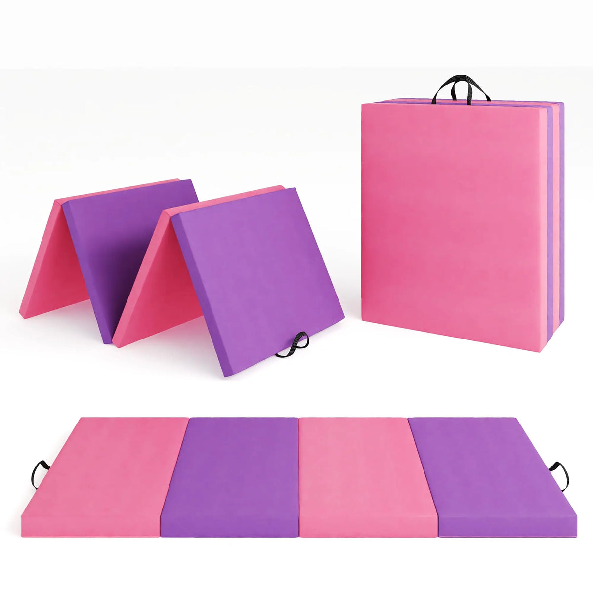 Folding Gymnastics & Tumbling Exercise Mat