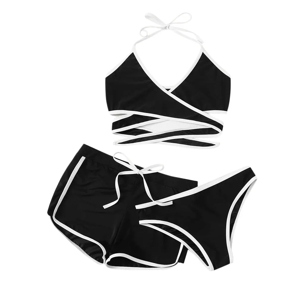 Comfortable and Sexy: Women's 3-Piece Swimwear