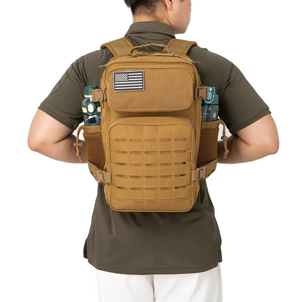 25L Tactical Outdoor Fitness BackpackGym Bag24 Hour Sport
