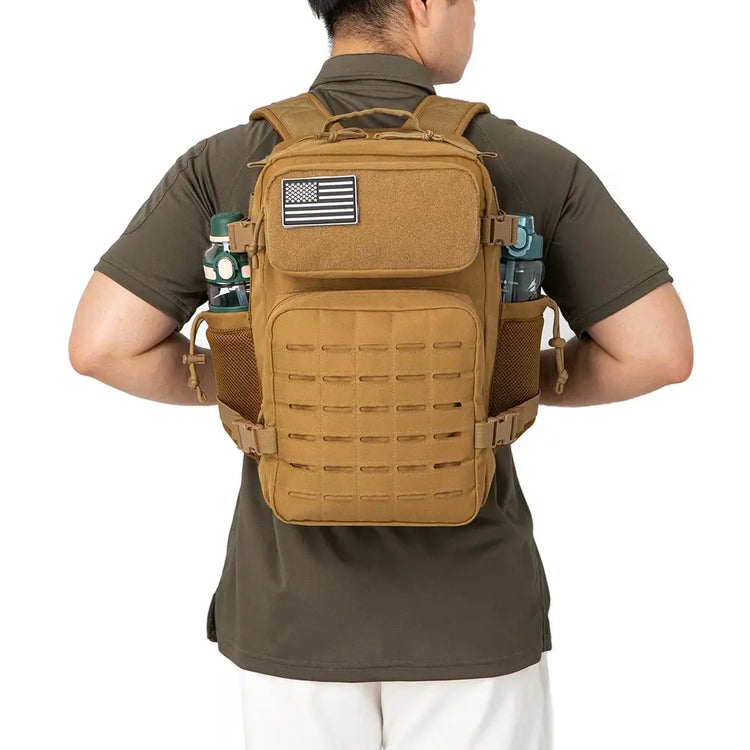 25L Tactical Outdoor Fitness BackpackGym Bag24 Hour Sport