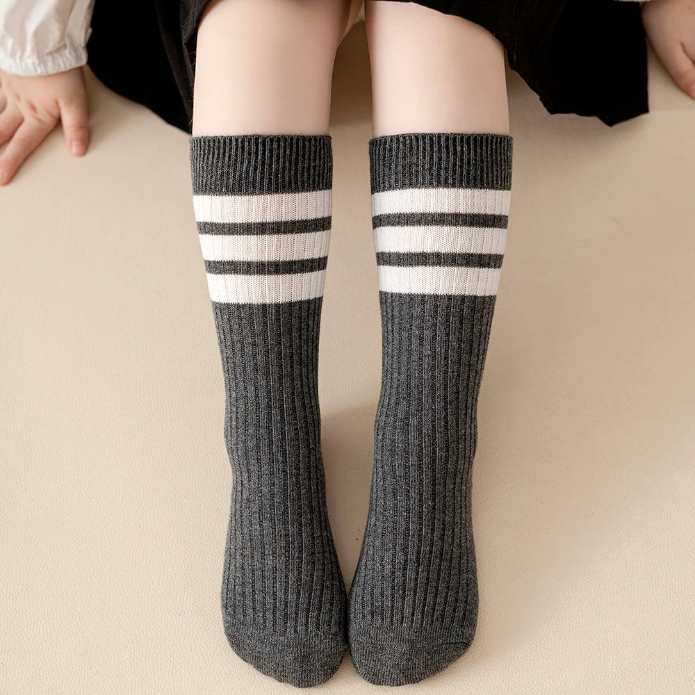 6 Pairs Kids' Warm Cotton Socks