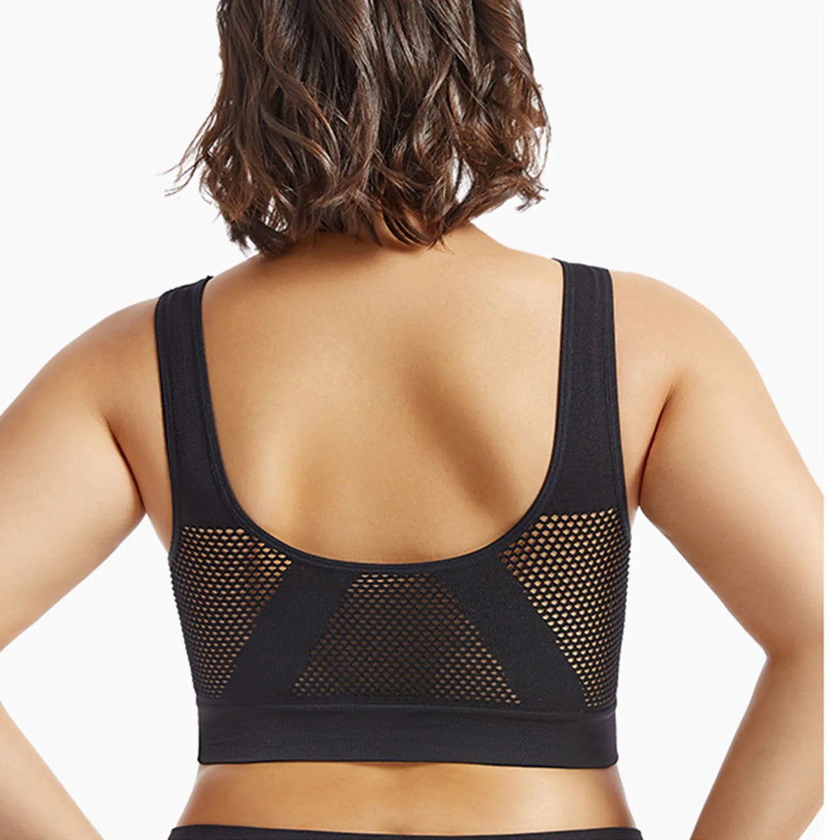 Women's Plus-Size Wireless Sports Bra