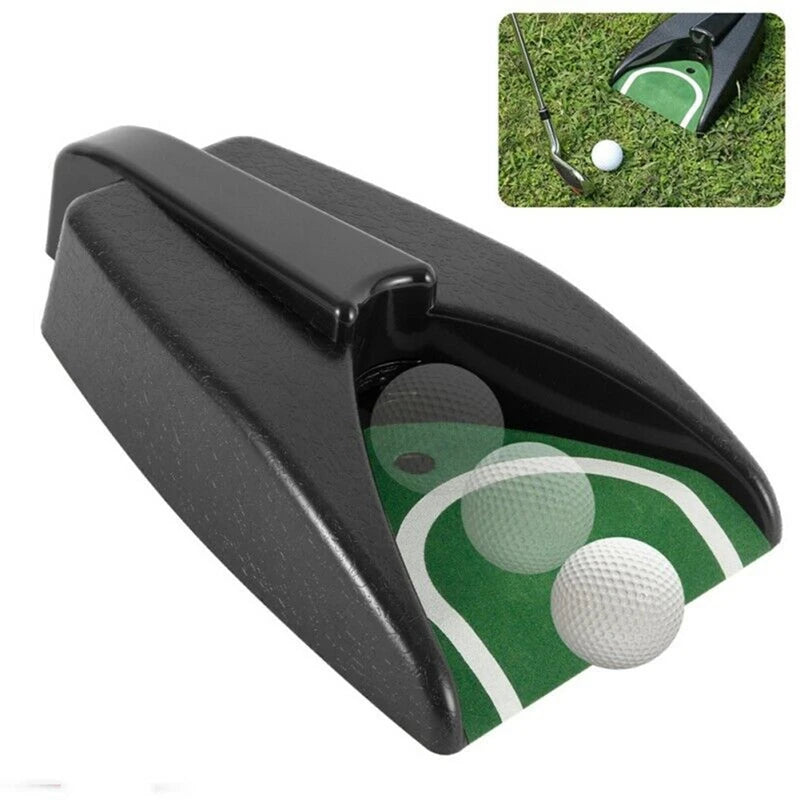 Automatic Return Golf Putting Cup: Indoor/Office Practice