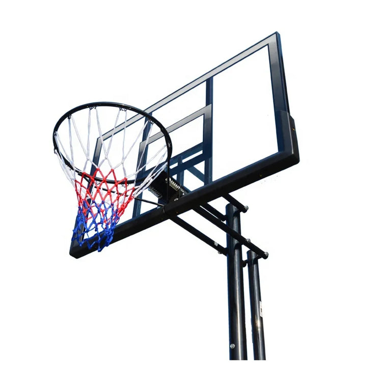 Portable Outdoor 8-10ft Basketball Stand Height Adjustable Removable Basketball Hoop24 Hour Sport
